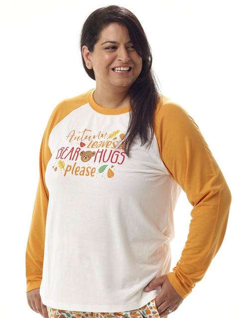 Build-A-Bear Pajama Shop™ Autumn Leaves Top - Adult