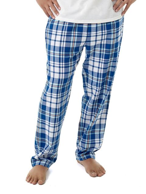 Build-A-Bear Pajama Shop™ Blue Plaid Pants - Adult