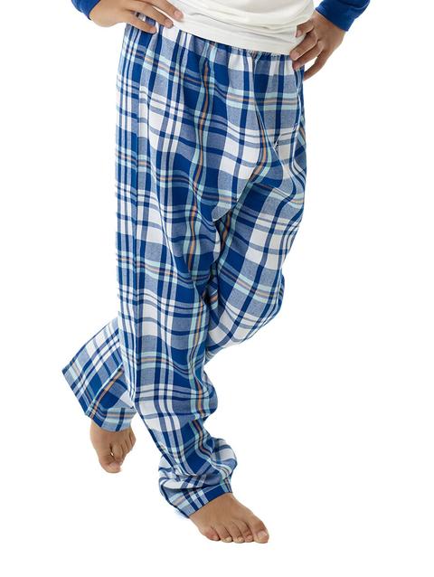 Build-A-Bear Pajama Shop™ Blue Plaid Pants - Toddler & Youth