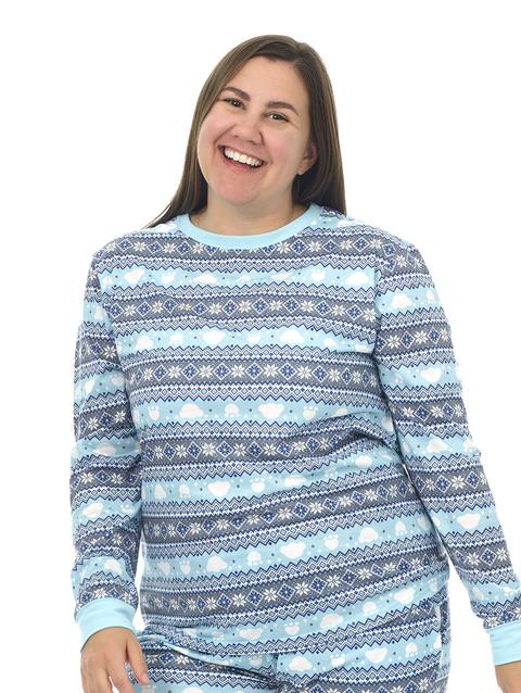 Build-A-Bear Pajama Shop™ Winter Fair Isle Top - Adult