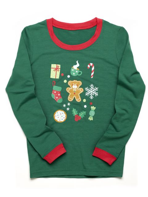 Build-A-Bear Pajama Shop™ Christmas PJ Top - Toddler & Youth