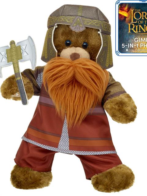 Lord of the Rings Teddy Bear Gimli Gift Set with Sound