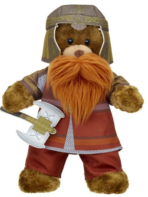 Lord of the Rings Teddy Bear Gimli Gift Set with Sound