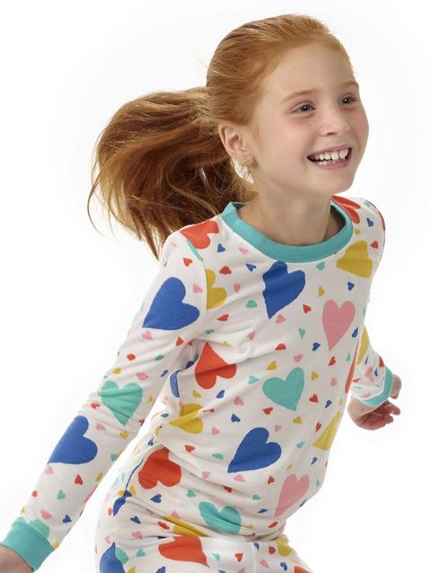 Build-A-Bear Pajama Shop™ Colorful Hearts PJ Top - Toddler and Youth