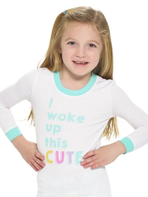 Build-A-Bear Pajama Shop™ "I Woke Up This Cute" PJ Top - Toddler and Youth