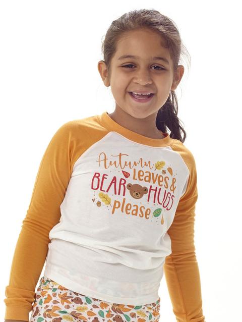 Build-A-Bear Pajama Shop™ Autumn Leaves Top - Toddler & Youth