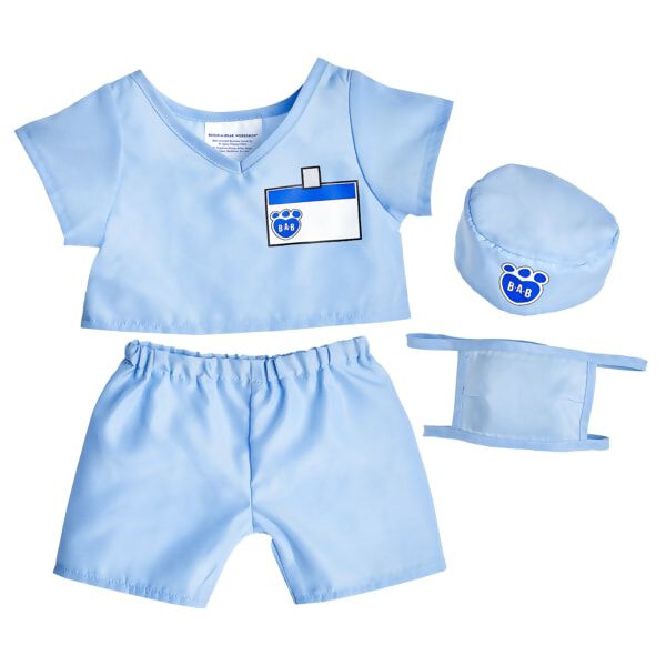 Blue Scrubs 4 pc.