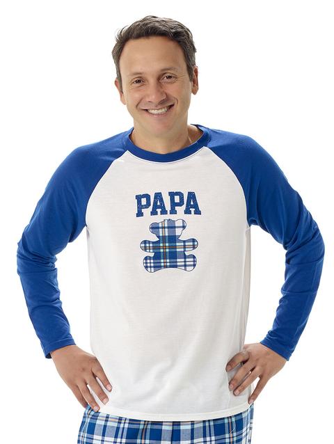 Build-A-Bear Pajama Shop™ Papa Bear Raglan Top - Adult